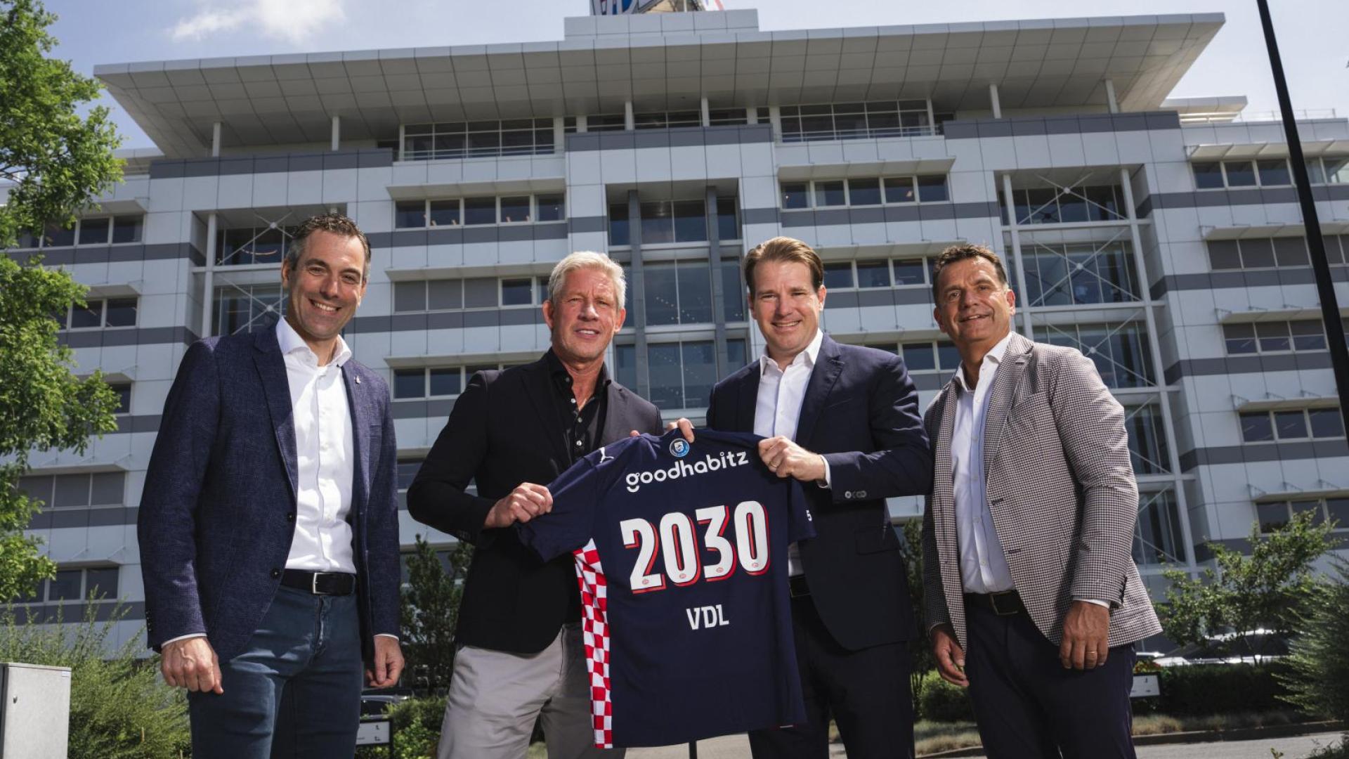 VDL Groep extends sponsorship contracts with PSV and FC Eindhoven for 5 years