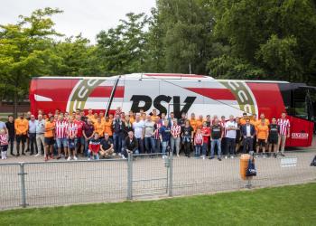 Cooperation in Brainport region: VDL Bus & Coach delivers new team coach for PSV Eindhoven