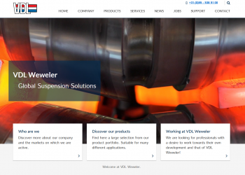 VDL Weweler launches new website!